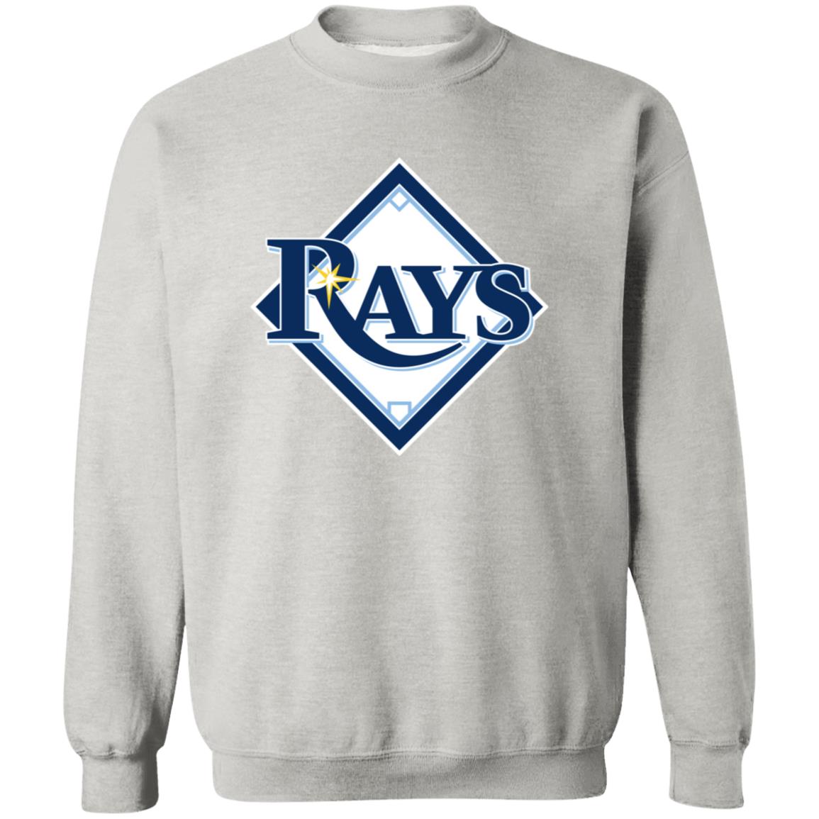Tampa Bay Rays Baseball  Unisex Sizing Blend Material Crewneck Pullover Sweatshirt