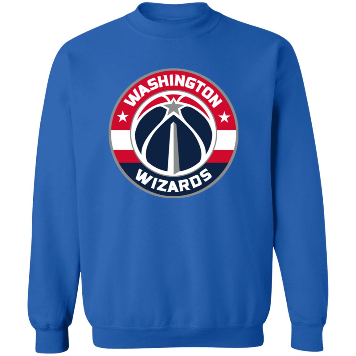 Washington Wizards Basketball Unisex Sizing Blend Material Crewneck Pullover Sweatshirt - Image 9