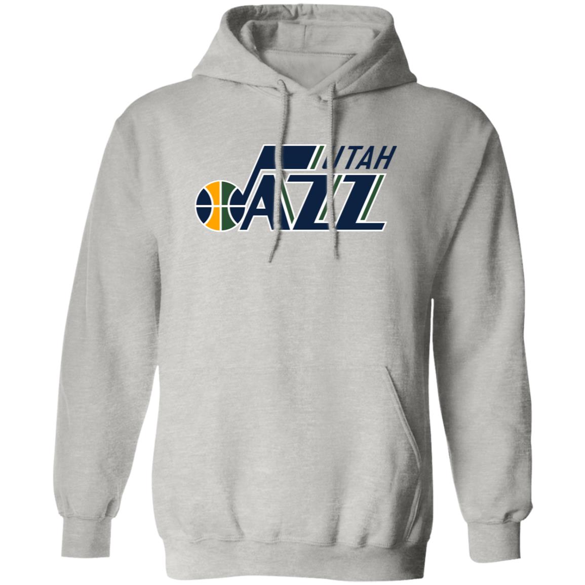 Utah Jazz Basketball Unisex Sizing Blend Material Pullover Hoodie