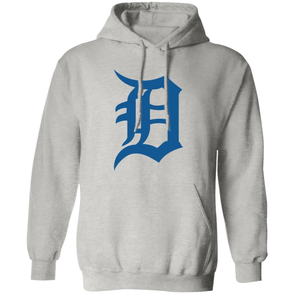 Detroit Tigers Baseball  Unisex Sizing Blend Material Pullover Hoodie