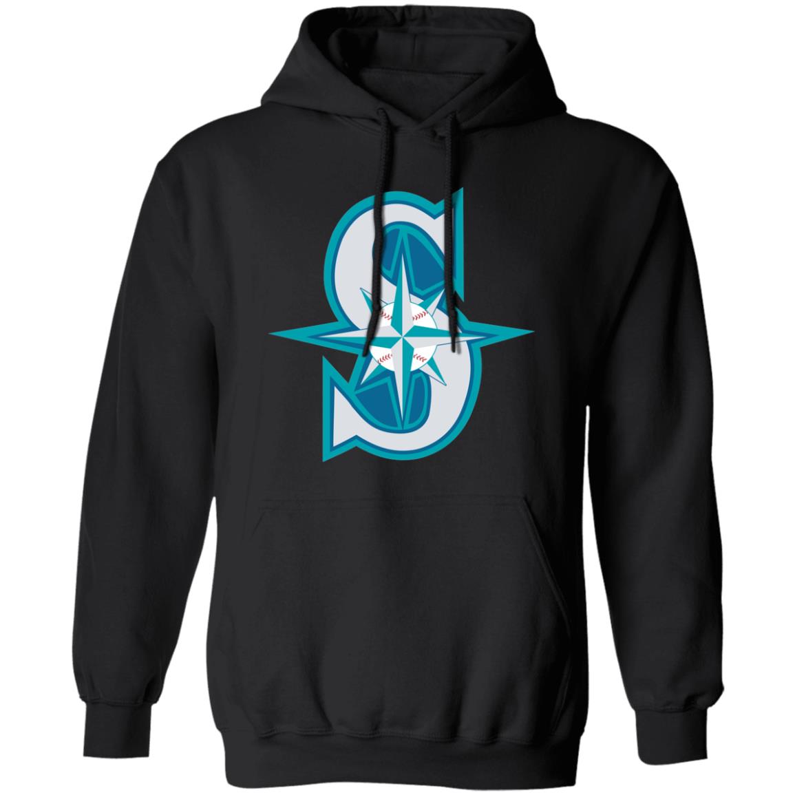 Seattle Mariners Baseball  Unisex Sizing Blend Material Pullover Hoodie