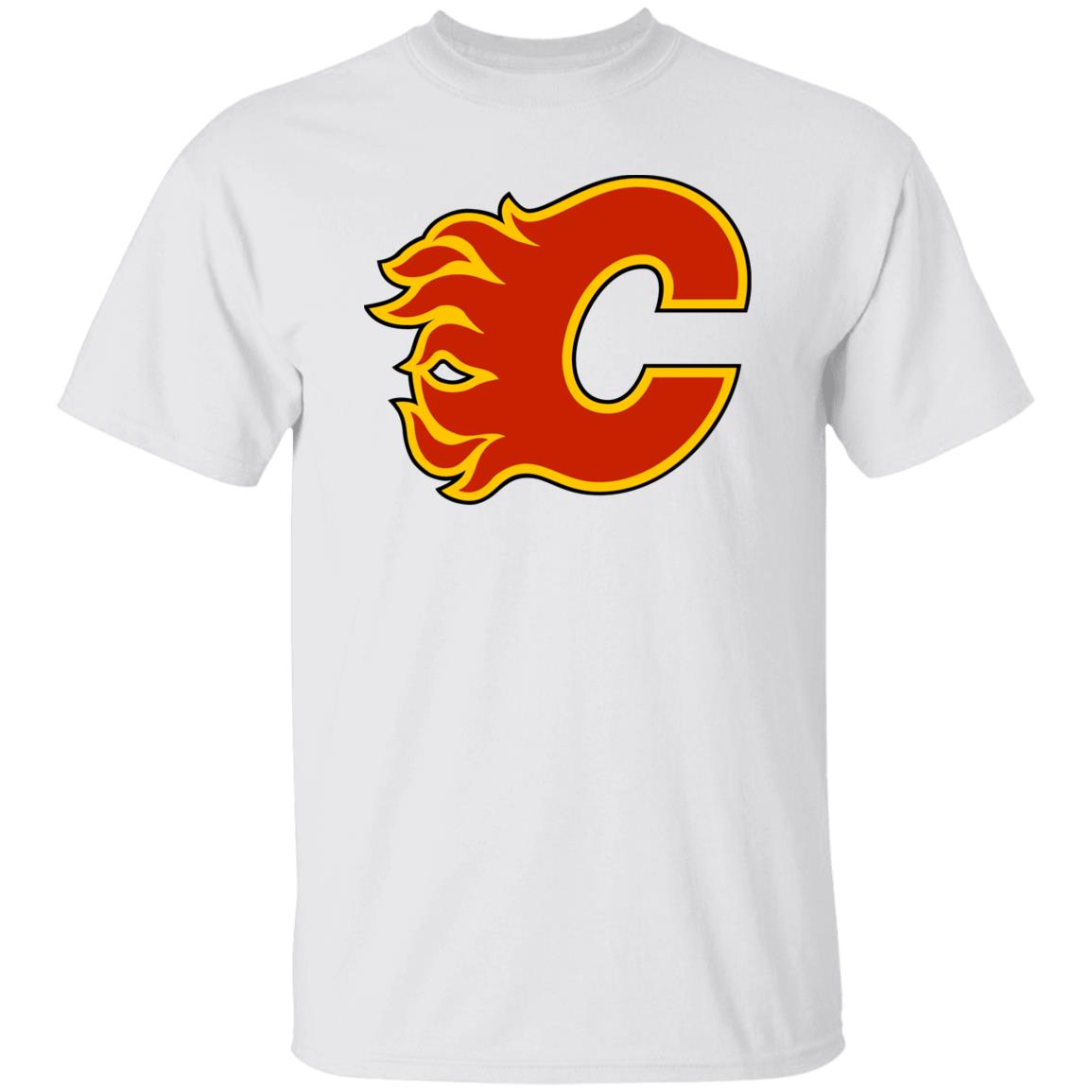 Calgary Flames Ice hockey  Unisex Cotton. T-Shirt
