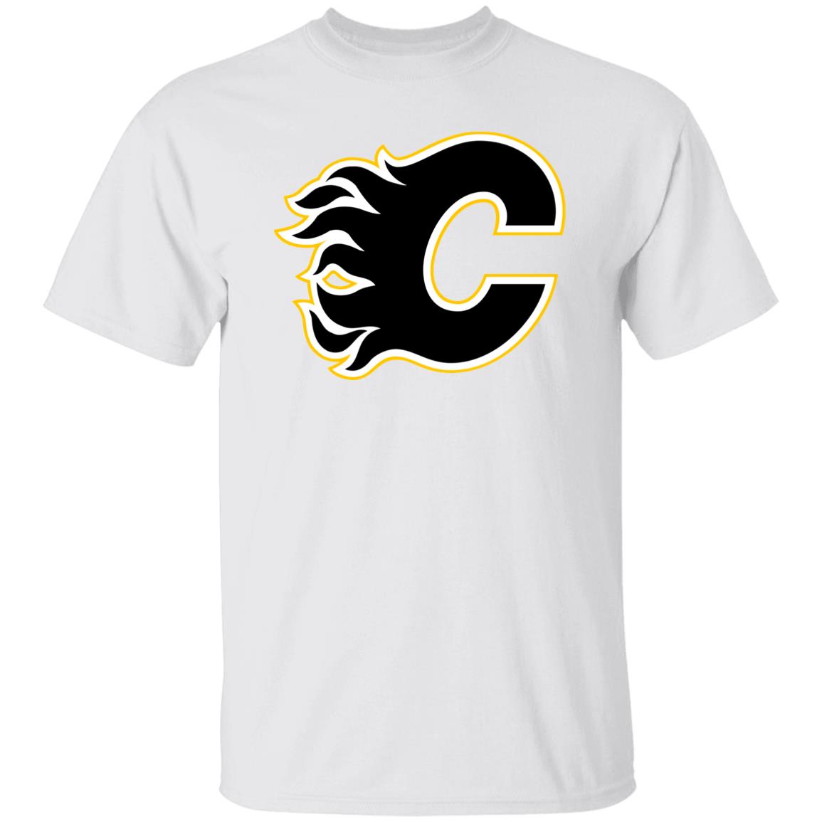 Calgary Flames Ice hockey  Unisex Cotton. T-Shirt