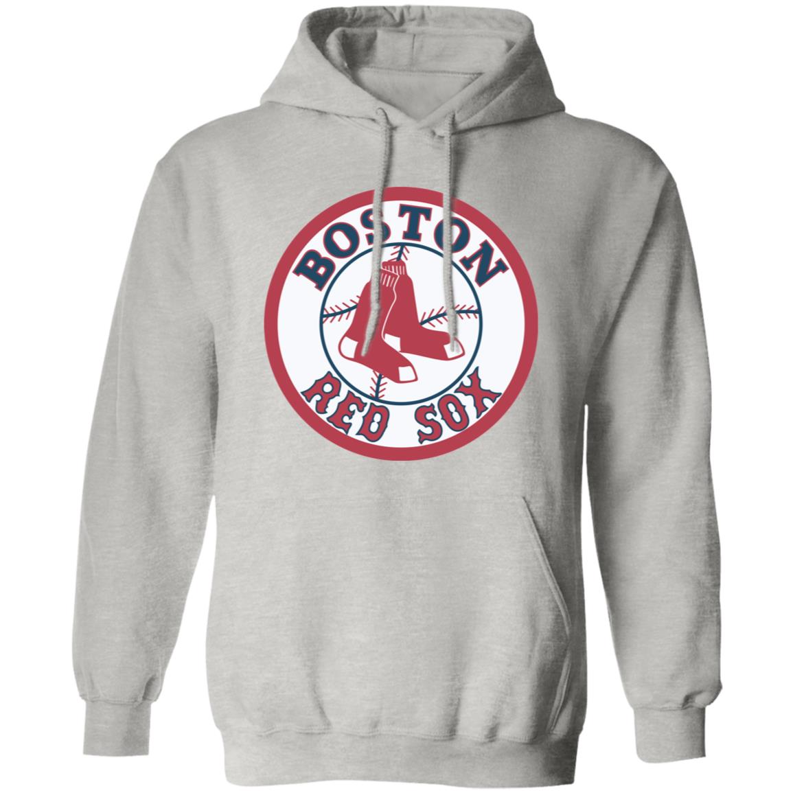 Boston Red Sox Baseball  Unisex Sizing Blend Material Pullover Hoodie
