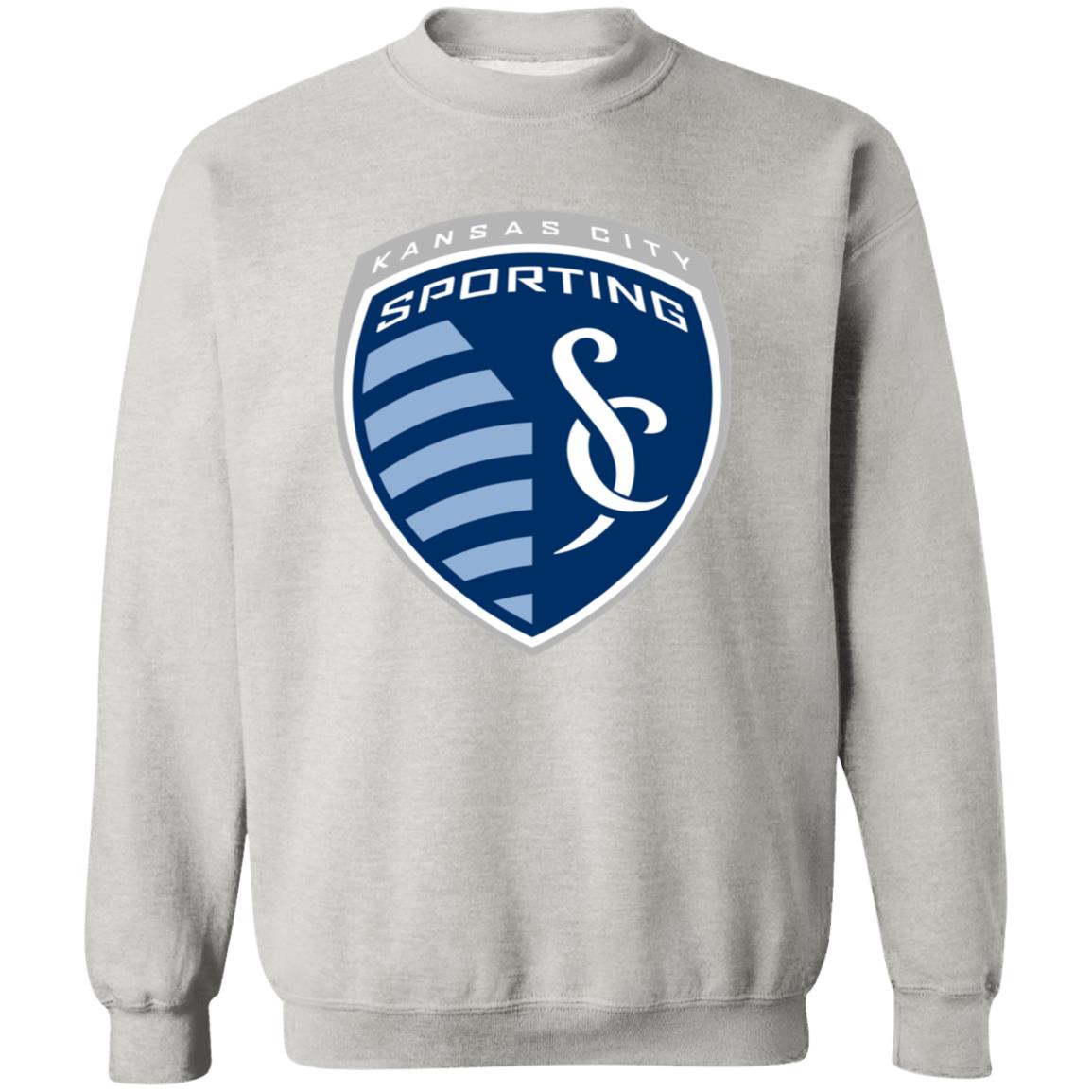 Sporting Kansas City  Soccer Unisex Sizing Blend Material Crewneck Pullover Sweatshirt