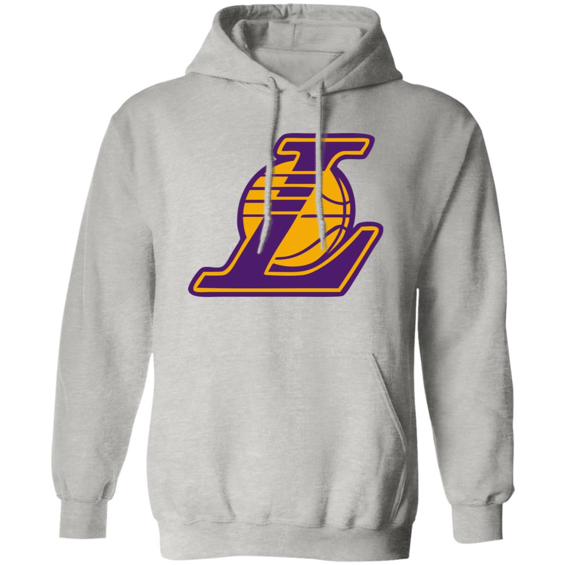 Los Angeles Lakers Basketball  Unisex Sizing Blend Material Pullover Hoodie