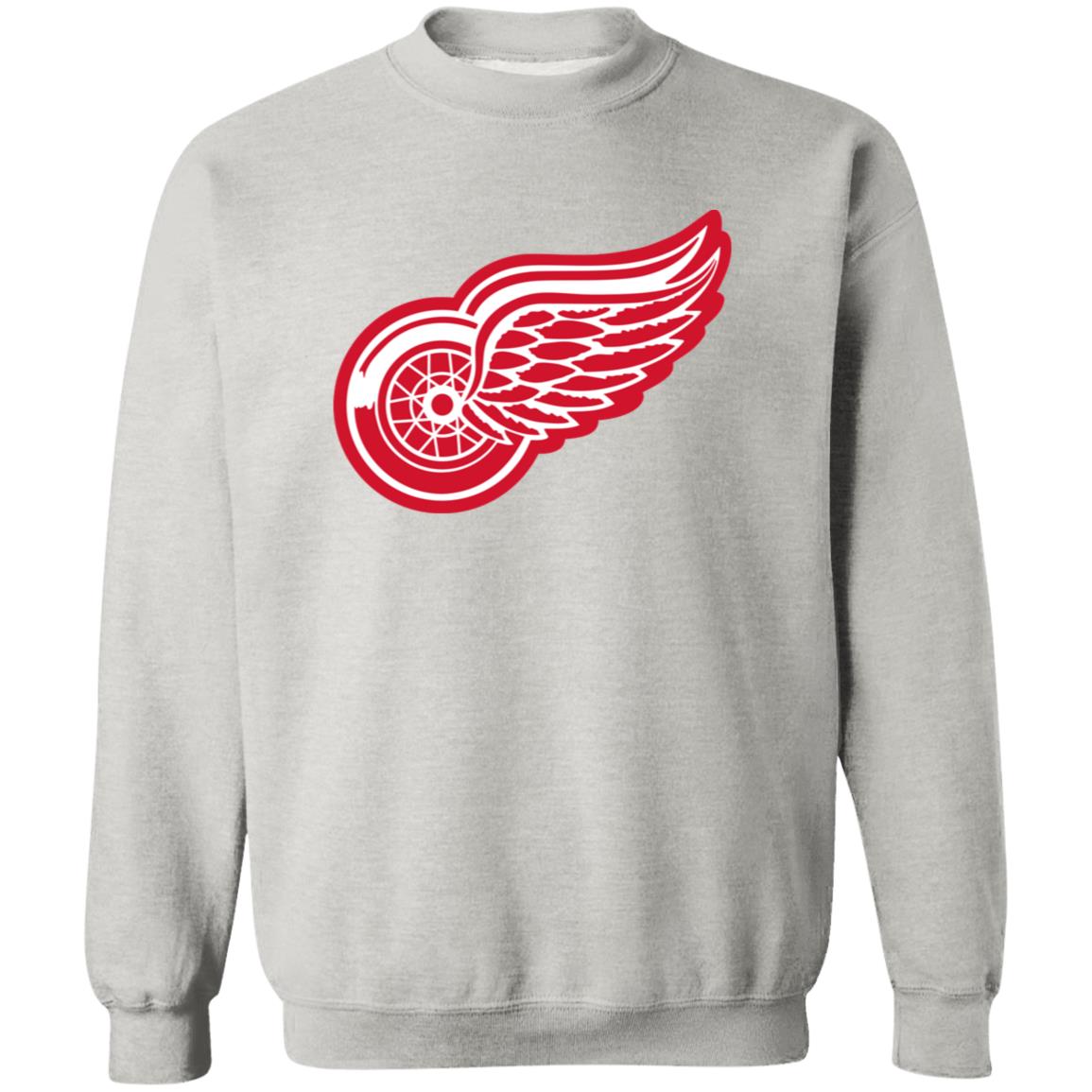 Detroit Red Wings Ice hockey Unisex Sizing Blend Material Crewneck Pullover Sweatshirt