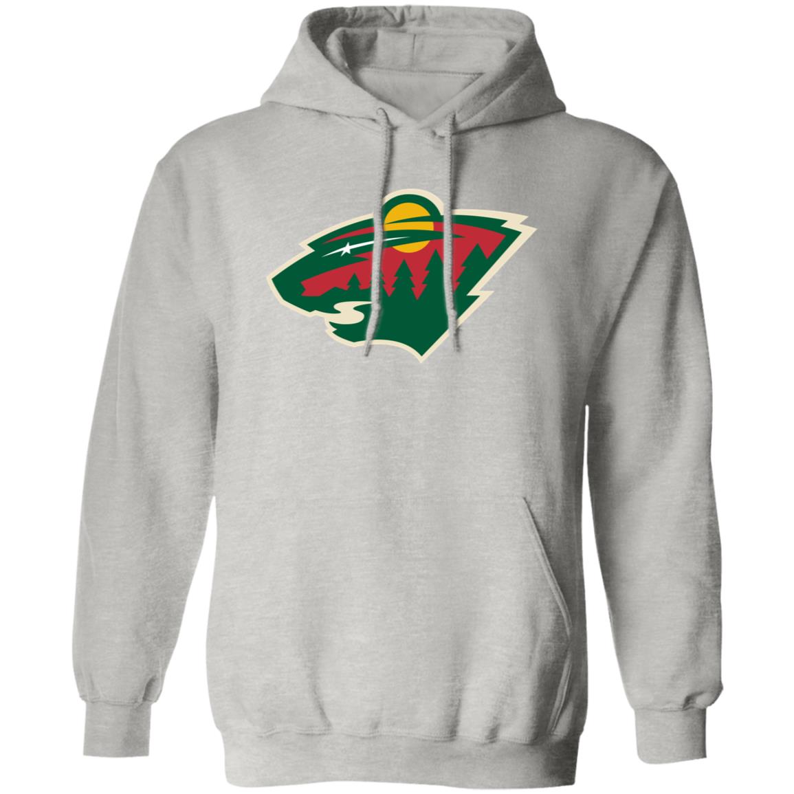 Minnesota Wild Ice hockey Unisex Sizing Blend Material Pullover Hoodie