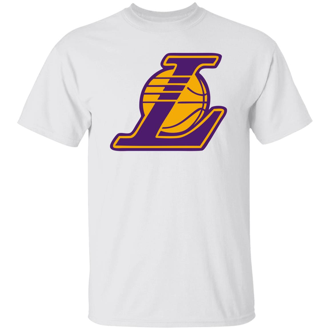 Los Angeles Lakers Basketball  Unisex Cotton. T-Shirt