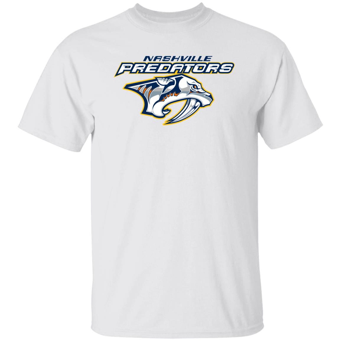 Nashville Predators Ice hockey  Unisex Cotton. T-Shirt