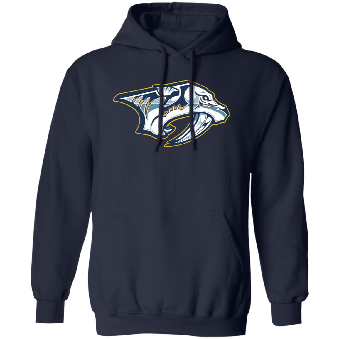 Nashville Predators Ice hockey Unisex Sizing Blend Material Pullover Hoodie - Image 5
