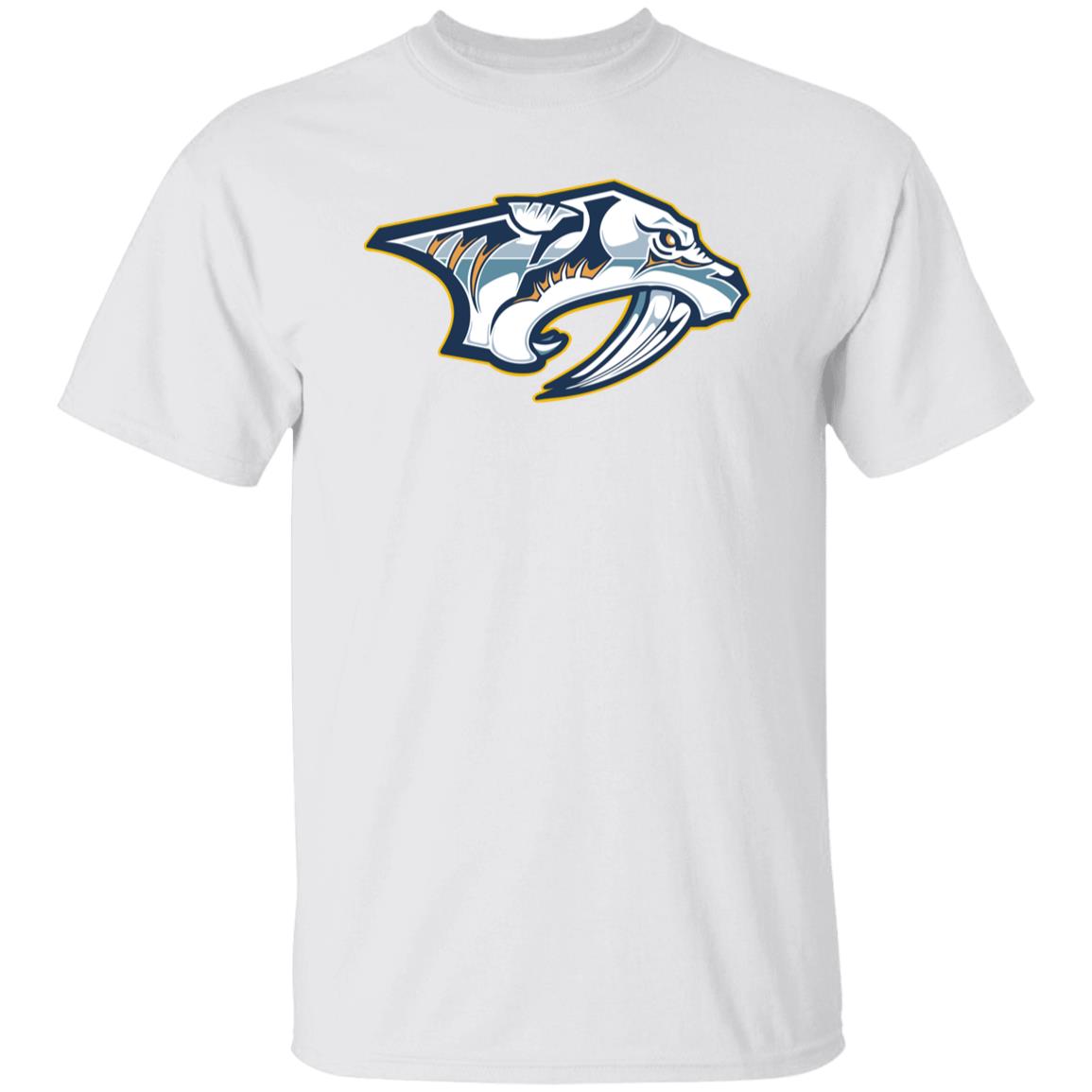 Nashville Predators Ice hockey  Unisex Cotton. T-Shirt