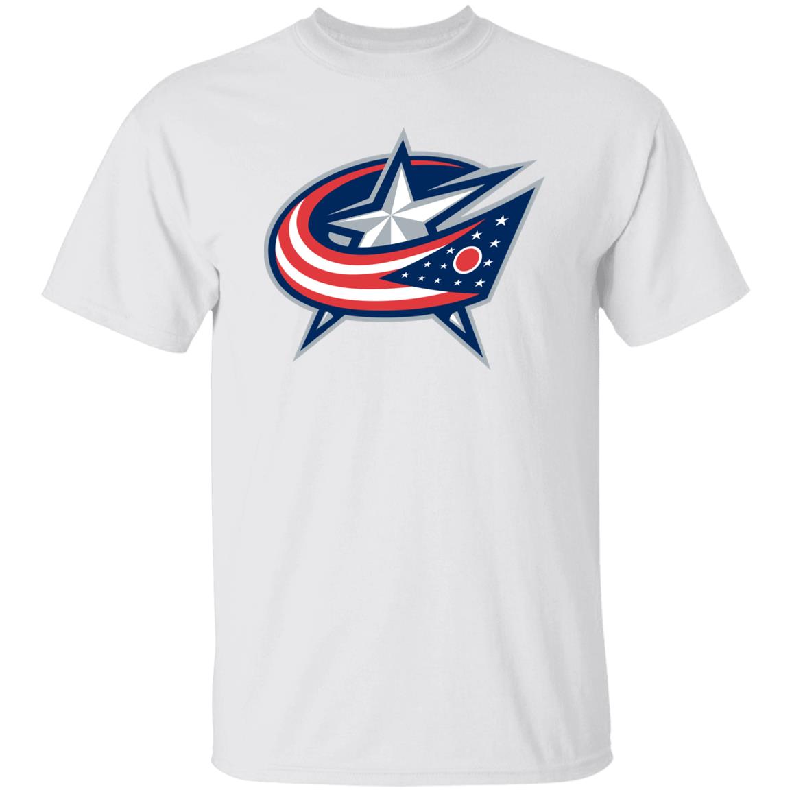Columbus Blue Jackets Ice hockey Unisex Cotton. T-Shirt