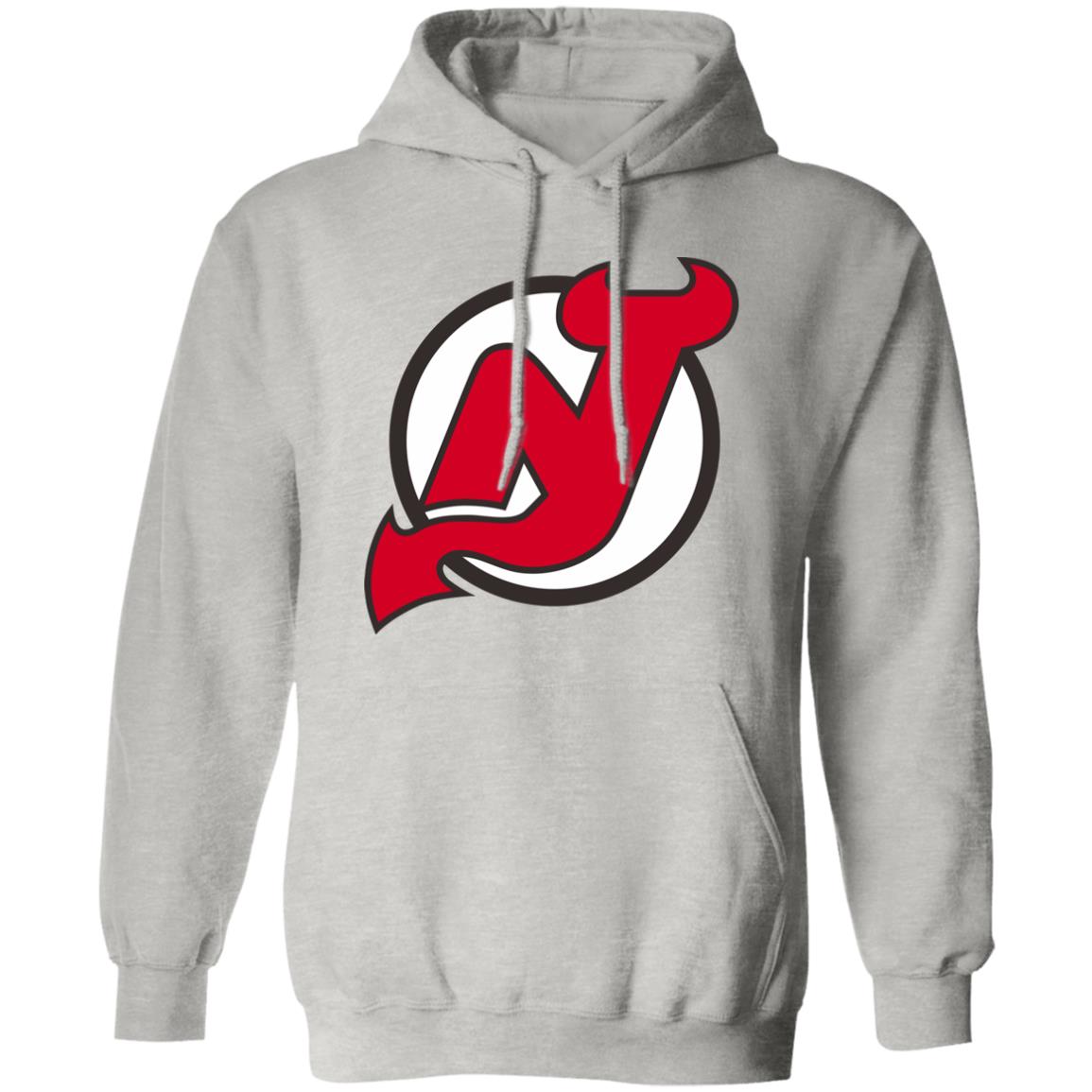 New Jersey Devils Ice hockey  Unisex Sizing Blend Material Pullover Hoodie