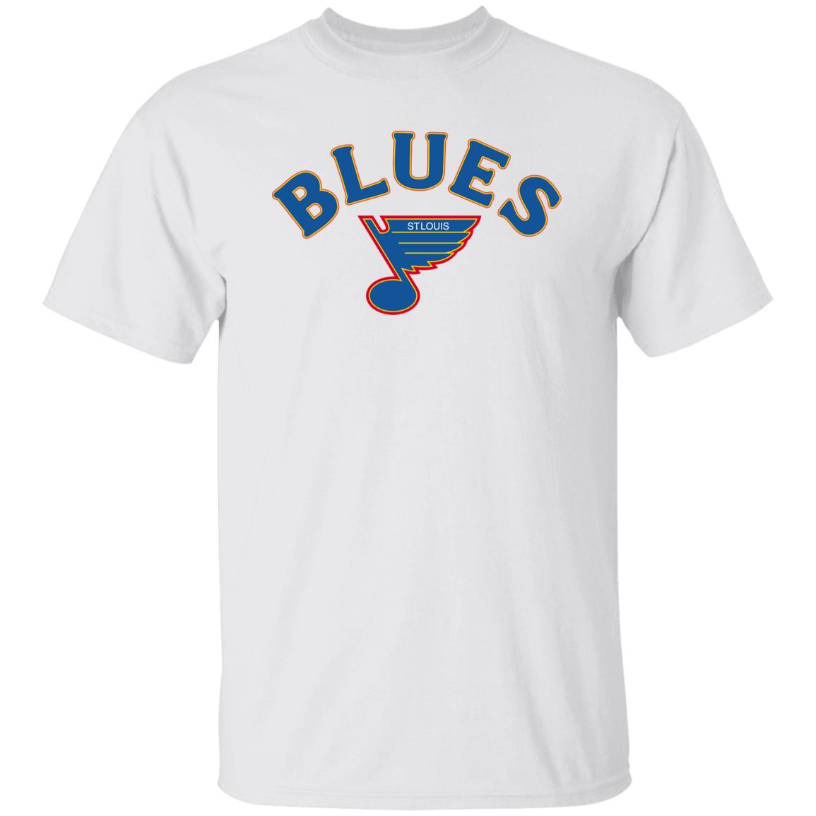 St. Louis Blues Ice hockey  Unisex Cotton. T-Shirt