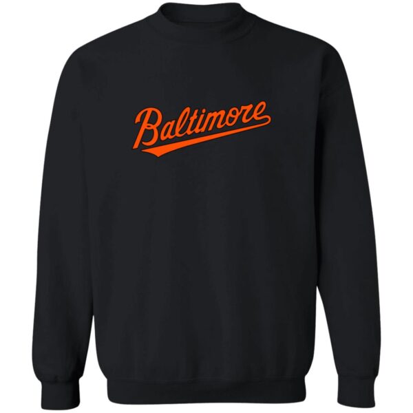 Baltimore Orioles Baseball  Unisex Sizing Blend Material Crewneck Pullover Sweatshirt - Image 4