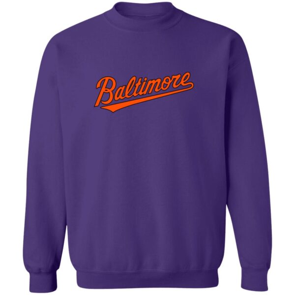 Baltimore Orioles Baseball  Unisex Sizing Blend Material Crewneck Pullover Sweatshirt - Image 11