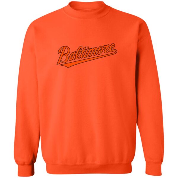 Baltimore Orioles Baseball  Unisex Sizing Blend Material Crewneck Pullover Sweatshirt - Image 12