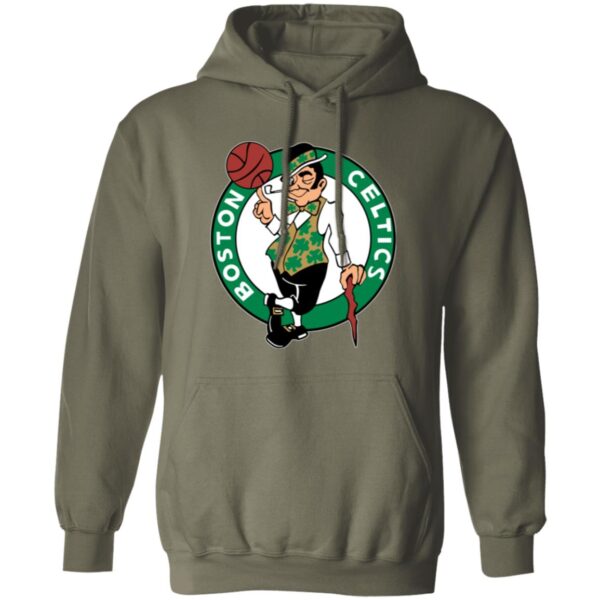 Boston Celtics Basketball  Unisex Sizing Blend Material Pullover Hoodie - Image 9