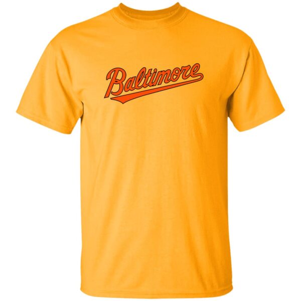 Baltimore Orioles Baseball  Unisex Cotton. T-Shirt - Image 4