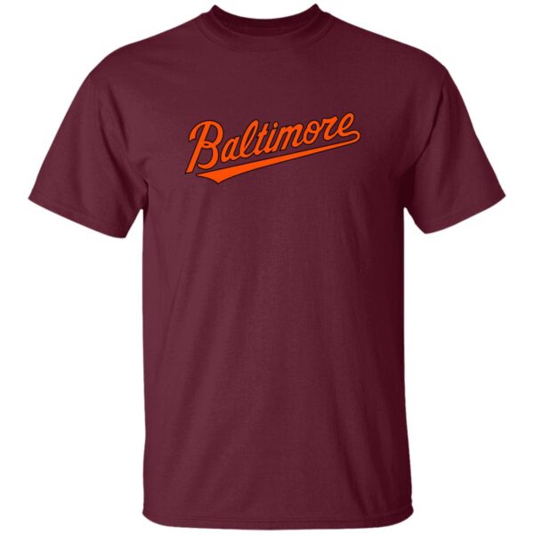 Baltimore Orioles Baseball  Unisex Cotton. T-Shirt - Image 6