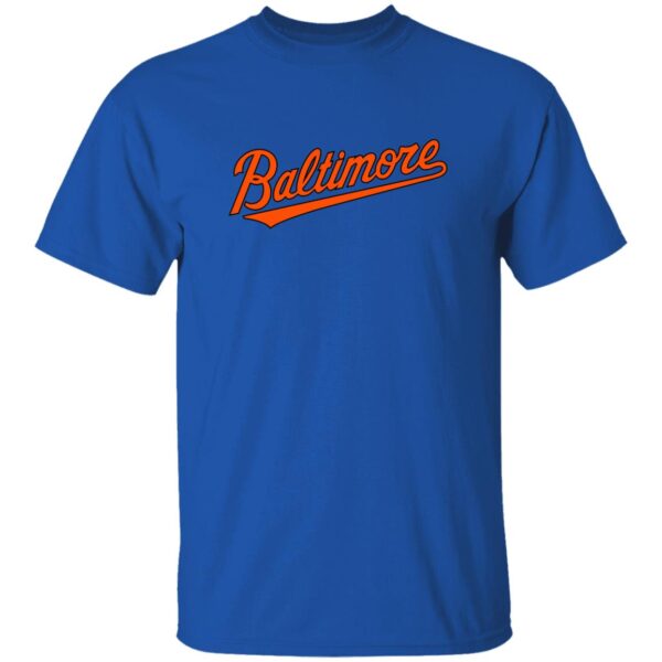 Baltimore Orioles Baseball  Unisex Cotton. T-Shirt - Image 10