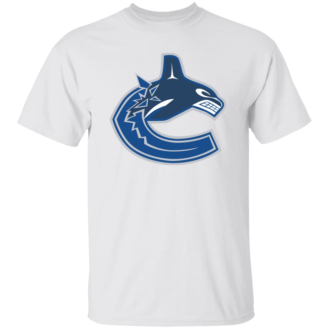 Vancouver Canucks Ice hockey  Unisex Cotton. T-Shirt