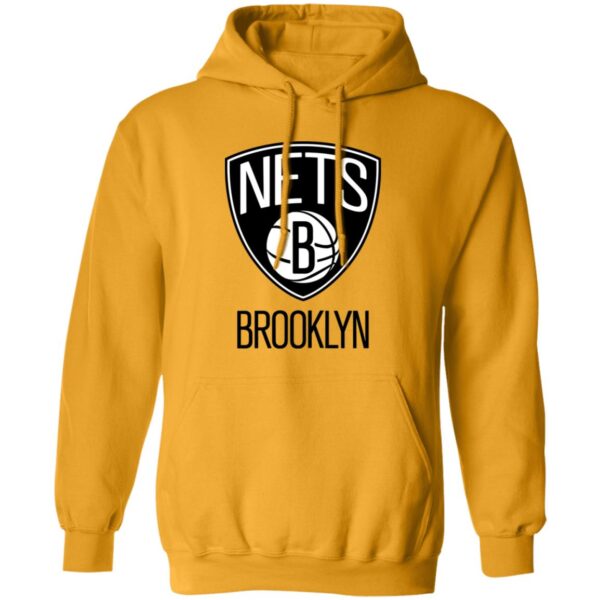 Brooklyn Nets Basketball  Unisex Sizing Blend Material Pullover Hoodie - Image 6