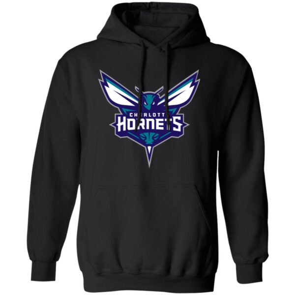 Charlotte Hornets Basketball  Unisex Sizing Blend Material Pullover Hoodie - Image 4