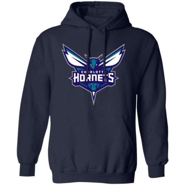 Charlotte Hornets Basketball  Unisex Sizing Blend Material Pullover Hoodie - Image 5