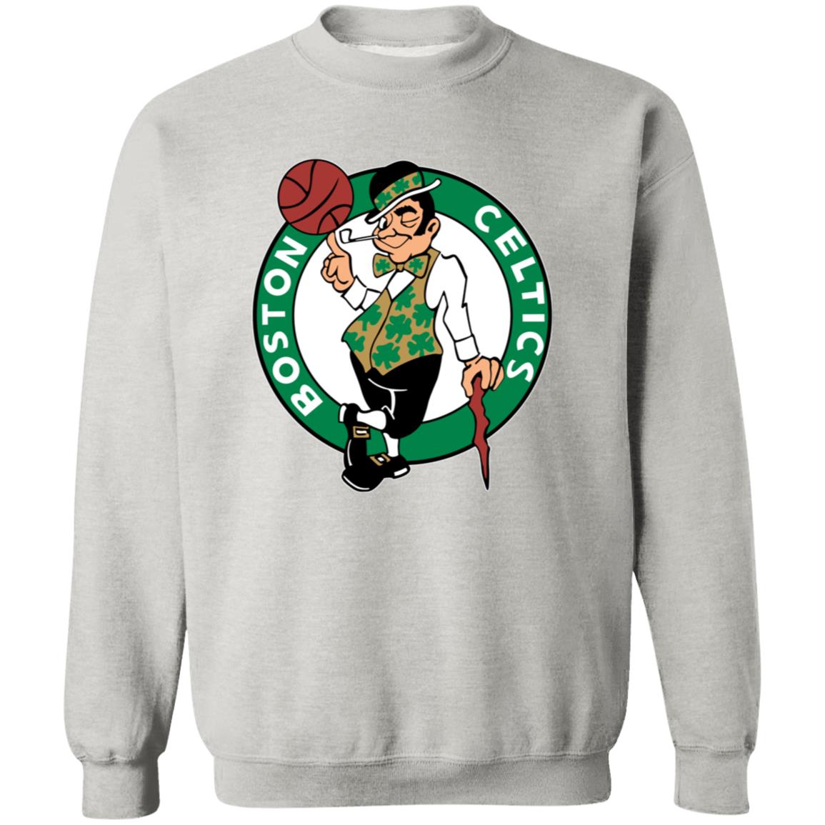 Boston Celtics Basketball  Unisex Sizing Blend Material Crewneck Pullover Sweatshirt