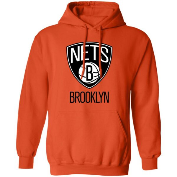 Brooklyn Nets Basketball  Unisex Sizing Blend Material Pullover Hoodie - Image 10