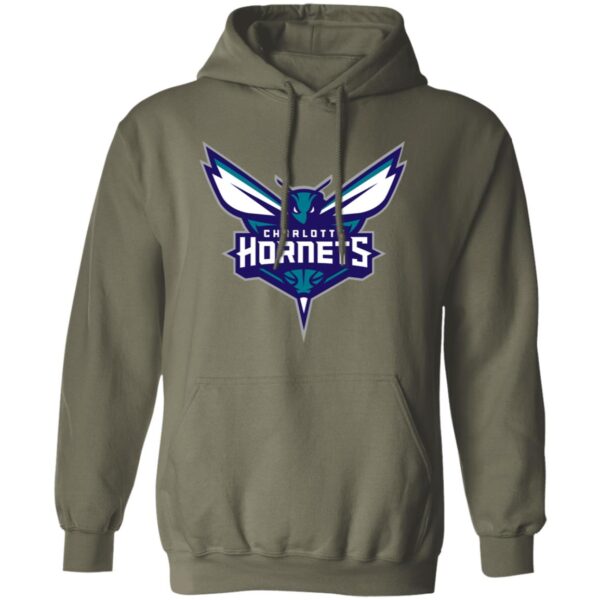 Charlotte Hornets Basketball  Unisex Sizing Blend Material Pullover Hoodie - Image 9