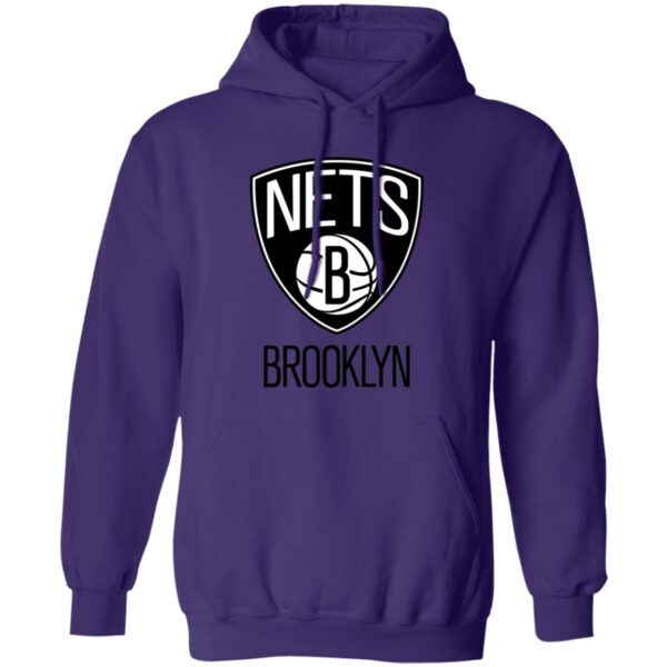 Brooklyn Nets Basketball  Unisex Sizing Blend Material Pullover Hoodie - Image 11