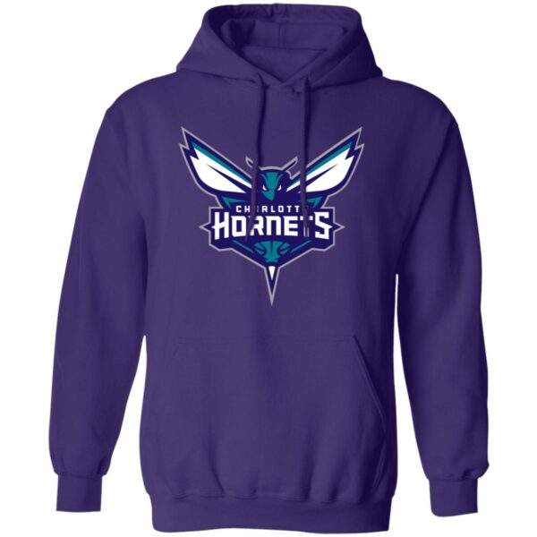 Charlotte Hornets Basketball  Unisex Sizing Blend Material Pullover Hoodie - Image 11