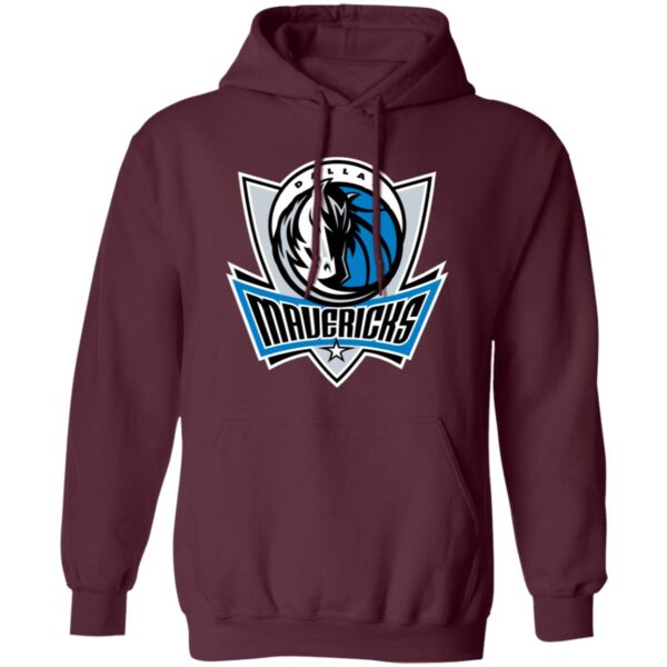 Dallas Mavericks Basketball  Unisex Sizing Blend Material Pullover Hoodie - Image 8