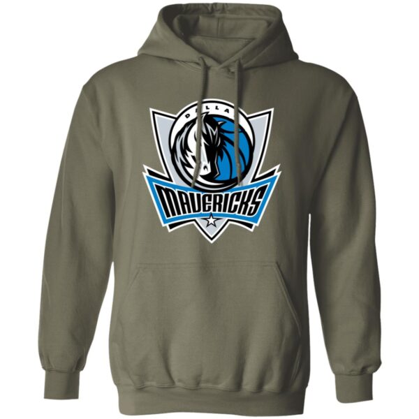 Dallas Mavericks Basketball  Unisex Sizing Blend Material Pullover Hoodie - Image 9