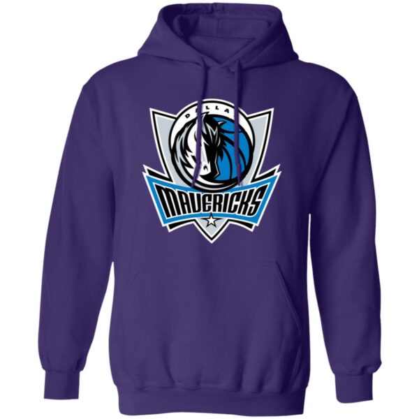 Dallas Mavericks Basketball  Unisex Sizing Blend Material Pullover Hoodie - Image 11