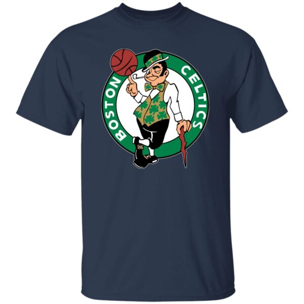 Boston Celtics Basketball  Unisex Cotton. T-Shirt - Image 7