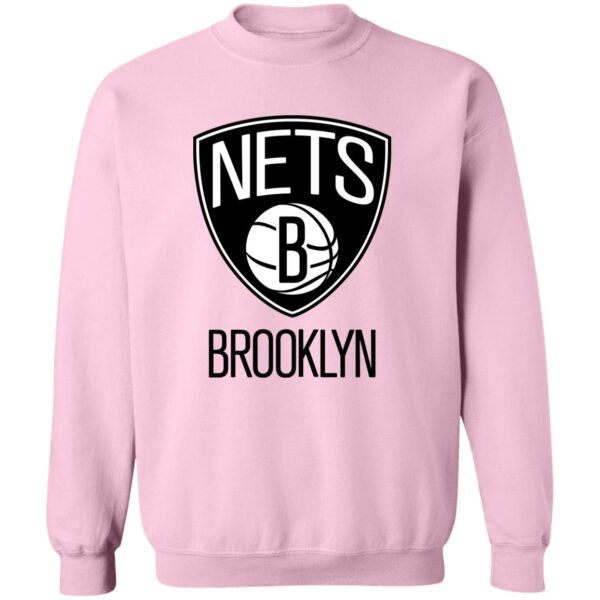 Brooklyn Nets Basketball  Unisex Sizing Blend Material Crewneck Pullover Sweatshirt - Image 8