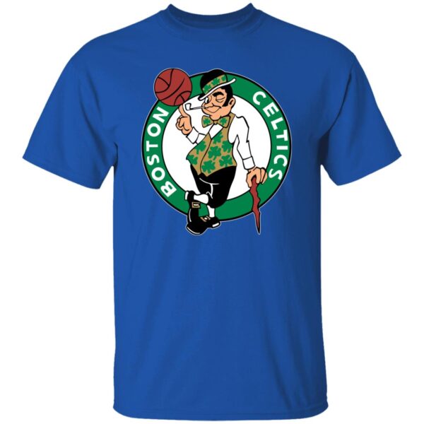 Boston Celtics Basketball  Unisex Cotton. T-Shirt - Image 10