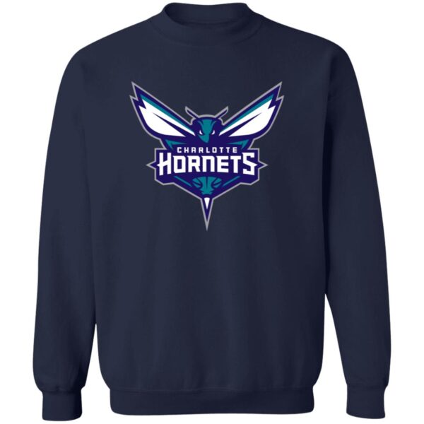 Charlotte Hornets Basketball  Unisex Sizing Blend Material Crewneck Pullover Sweatshirt - Image 6