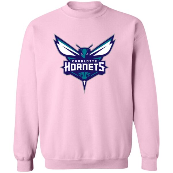 Charlotte Hornets Basketball  Unisex Sizing Blend Material Crewneck Pullover Sweatshirt - Image 8