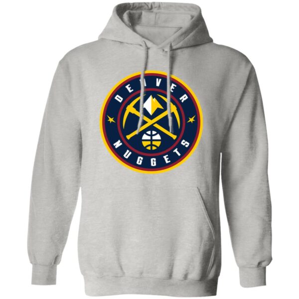 Denver Nuggets Basketball  Unisex Sizing Blend Material Pullover Hoodie