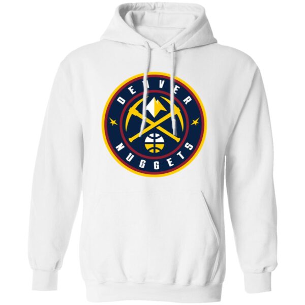 Denver Nuggets Basketball  Unisex Sizing Blend Material Pullover Hoodie - Image 3