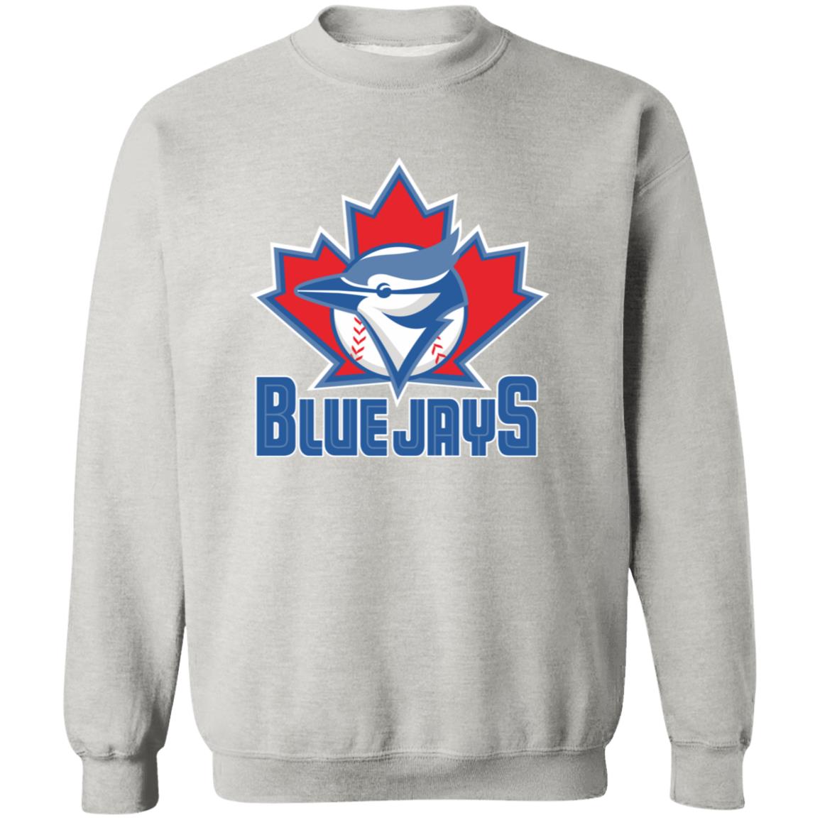 Toronto Blue Jays Baseball  Unisex Sizing Blend Material Crewneck Pullover Sweatshirt