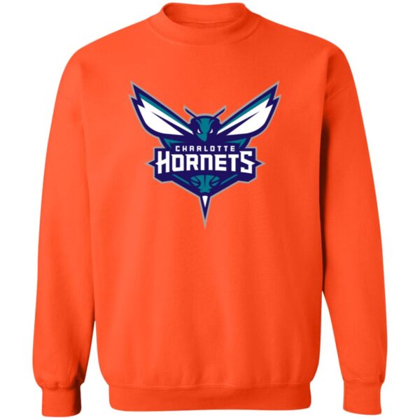 Charlotte Hornets Basketball  Unisex Sizing Blend Material Crewneck Pullover Sweatshirt - Image 12