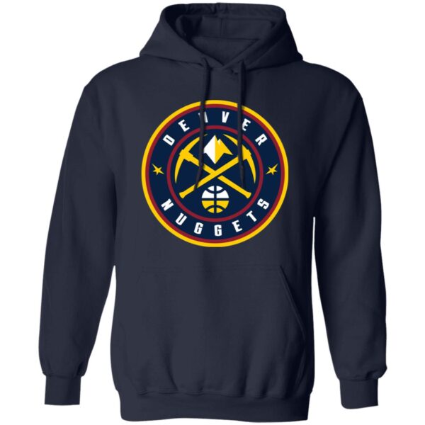 Denver Nuggets Basketball  Unisex Sizing Blend Material Pullover Hoodie - Image 5