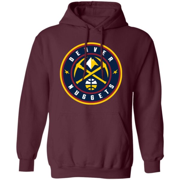 Denver Nuggets Basketball  Unisex Sizing Blend Material Pullover Hoodie - Image 8