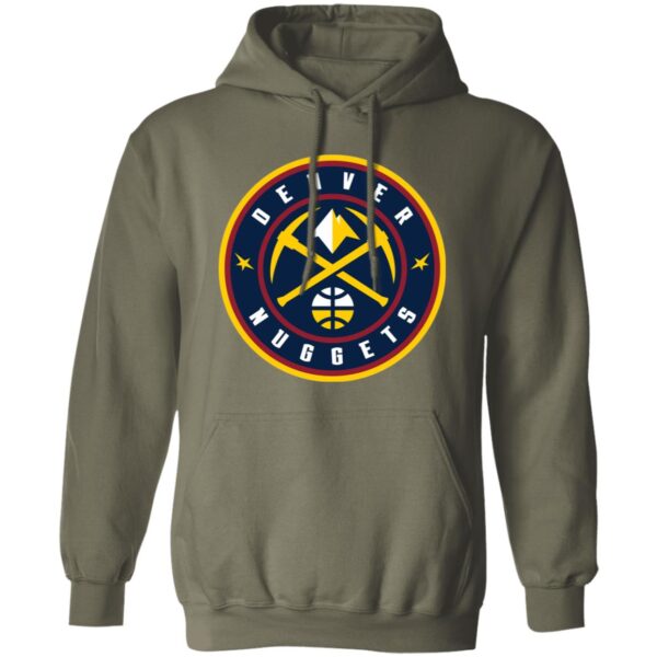 Denver Nuggets Basketball  Unisex Sizing Blend Material Pullover Hoodie - Image 9